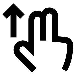Up Move Icon from Atlas Line Set