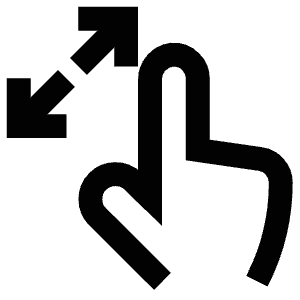 Zoom In Icon from Atlas Line Set