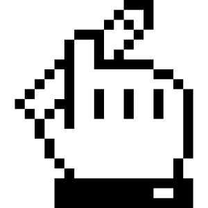 Hand Writing Icon from Pixel - Free Set