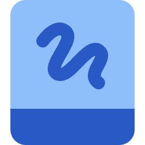 Hand Held Tablet Drawing Icon from Core Flat Set