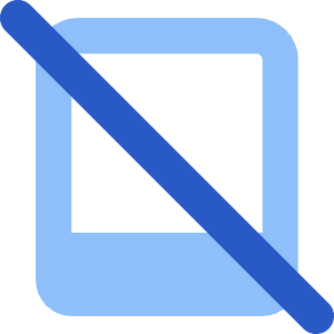 Tablet Disable Icon from Core Flat Set