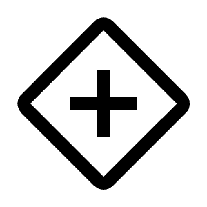 Add Diamond Icon from Outlined Line - Material Symbols Set