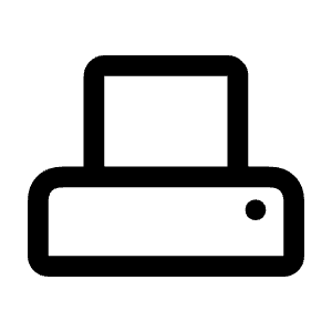 Adf Scanner Icon from Rounded Line - Material Symbols Set