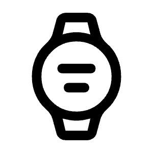 Aod Watch Icon from Rounded Line - Material Symbols Set