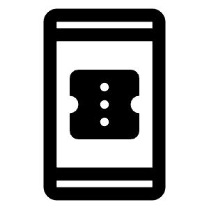 Book Online Icon from Outlined Line - Material Symbols Set