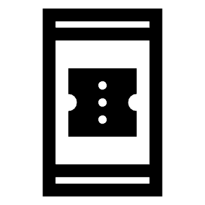 Book Online Icon from Sharp Line - Material Symbols Set