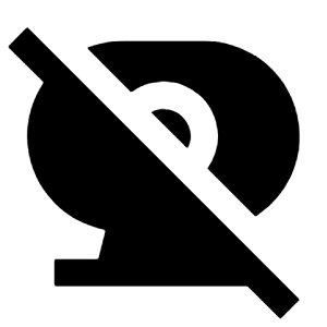 Camera Video Off Fill Icon from Sharp Fill - Streamline Material Free Set