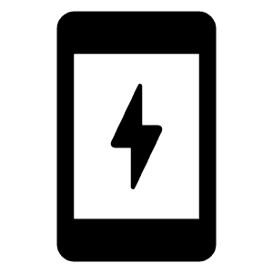 Charging Station Fill Icon from Rounded Fill - Material Symbols Set