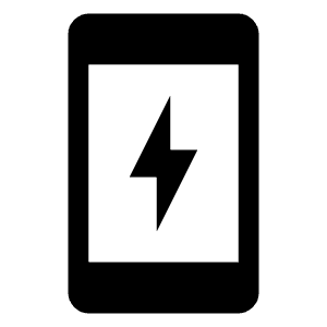 Charging Station Fill Icon from Outlined Fill - Material Symbols Set
