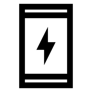 Charging Station Icon from Sharp Line - Material Symbols Set