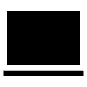 Computer Fill Icon from Sharp Fill - Material Symbols Set