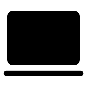 Computer Fill Icon from Rounded Fill - Material Symbols Set