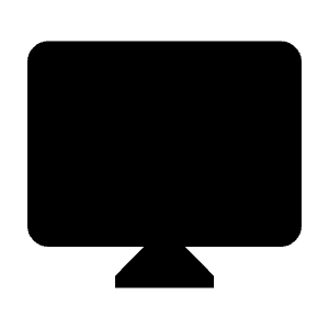 Desktop Mac Fill Icon from Outlined Fill - Material Symbols Set