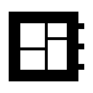 Developer Board Fill Icon from Sharp Fill - Material Symbols Set