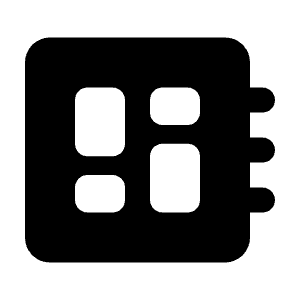 Developer Board Fill Icon from Rounded Fill - Material Pro Free Set