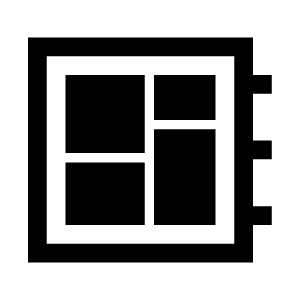 Developer Board Icon from Sharp Line - Material Symbols Set