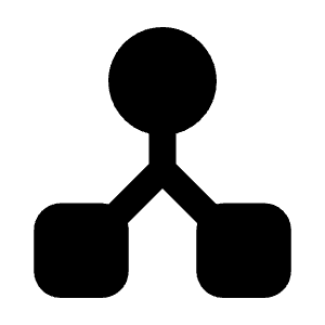 Device Hub Fill Icon from Rounded Fill - Streamline Material Free Set