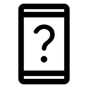 Device Unknown Icon from Rounded Line - Material Symbols Set