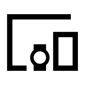 Devices Other Icon from Sharp Line - Material Symbols Set