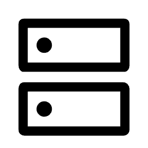 Dns Icon from Outlined Line - Material Symbols Set
