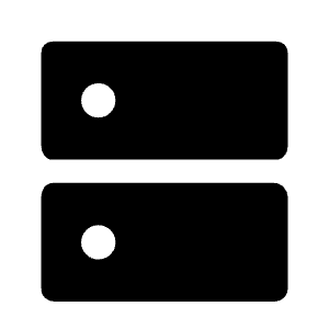 Dns Fill Icon from Outlined Fill - Material Symbols Set