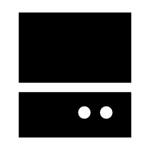 Hard Drive 2 Fill Icon from Sharp Fill - Material Symbols Set