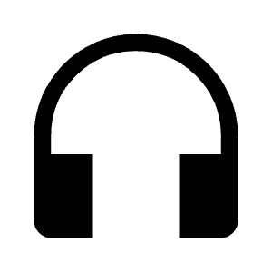 Headphones Fill Icon from Outlined Fill - Material Symbols Set