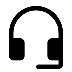 Headset Mic Fill Icon from Rounded Fill - Material Symbols Set