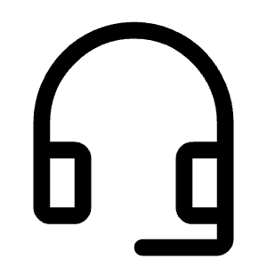 Headset Mic Icon from Rounded Line - Material Symbols Set