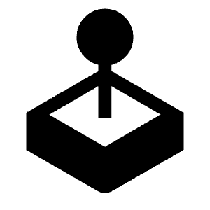Joystick Fill Icon from Sharp Fill - Material Symbols Set