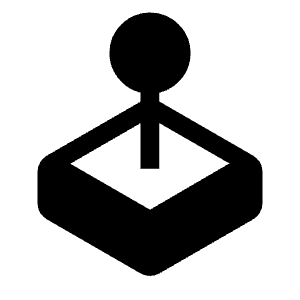 Joystick Fill Icon from Outlined Fill - Material Symbols Set