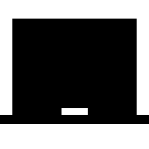 Laptop Chromebook Fill Icon from Outlined Fill - Material Symbols Set