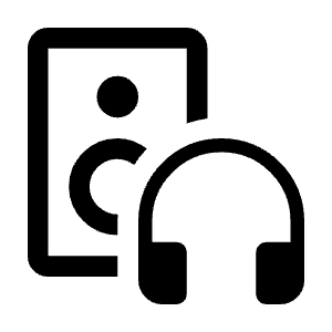 Media Output Icon from Rounded Line - Material Symbols Set
