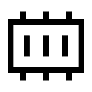 Memory Alt Icon from Sharp Line - Material Symbols Set