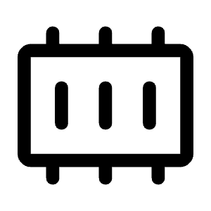 Memory Alt Icon from Rounded Line - Material Symbols Set