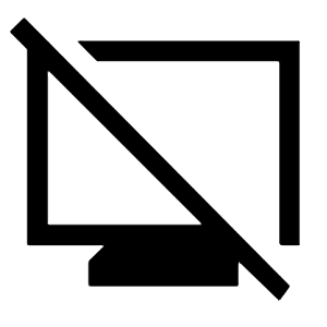 Mimo Disconnect Icon from Sharp Line - Material Symbols Set