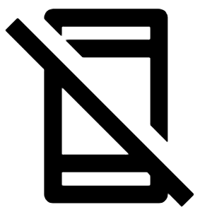 Mobile Off Icon from Outlined Line - Streamline Material Free Set