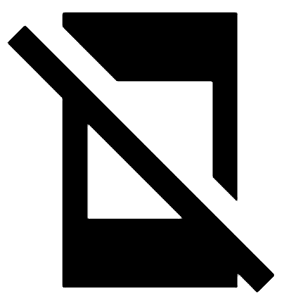 Mobile Off Fill Icon from Sharp Fill - Material Pro Free Set