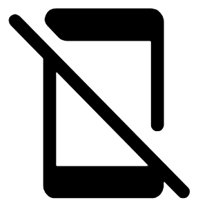 Mobile Off Fill Icon from Rounded Fill - Material Symbols Set