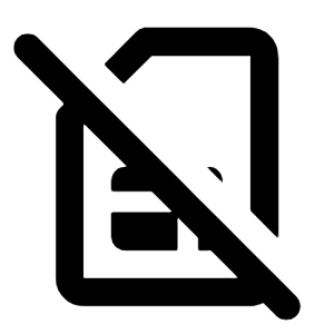 No Sim Icon from Rounded Line - Streamline Material Free Set