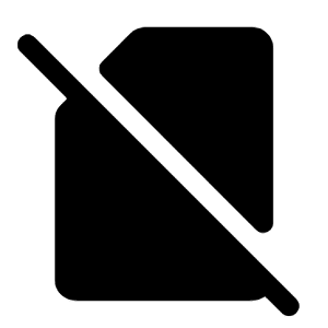No Sim Fill Icon from Rounded Fill - Material Symbols Set