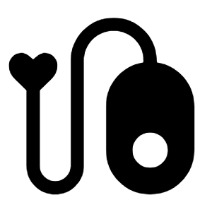 Pacemaker Fill Icon from Sharp Fill - Material Symbols Set