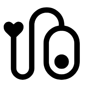 Pacemaker Icon from Outlined Line - Material Symbols Set