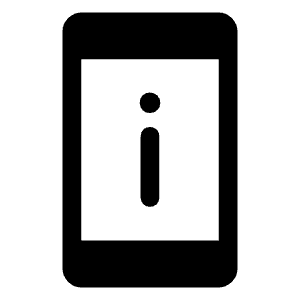 Perm Device Information Fill Icon from Rounded Fill - Material Symbols Set