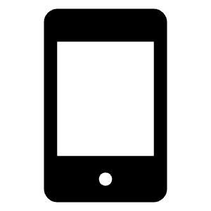 Phone Iphone Fill Icon from Rounded Fill - Material Symbols Set