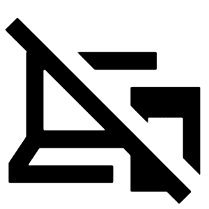 Phonelink Off Icon from Sharp Line - Material Pro Free Set