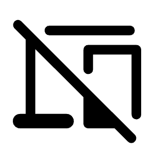 Phonelink Off Icon from Rounded Line - Material Symbols Set