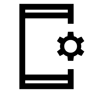 Phonelink Setup Icon from Sharp Line - Material Symbols Set