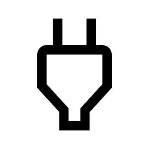 Power Icon from Outlined Line - Material Symbols Set