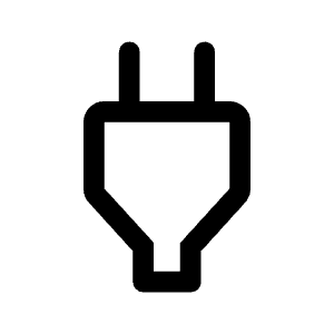 Power Icon from Rounded Line - Material Symbols Set